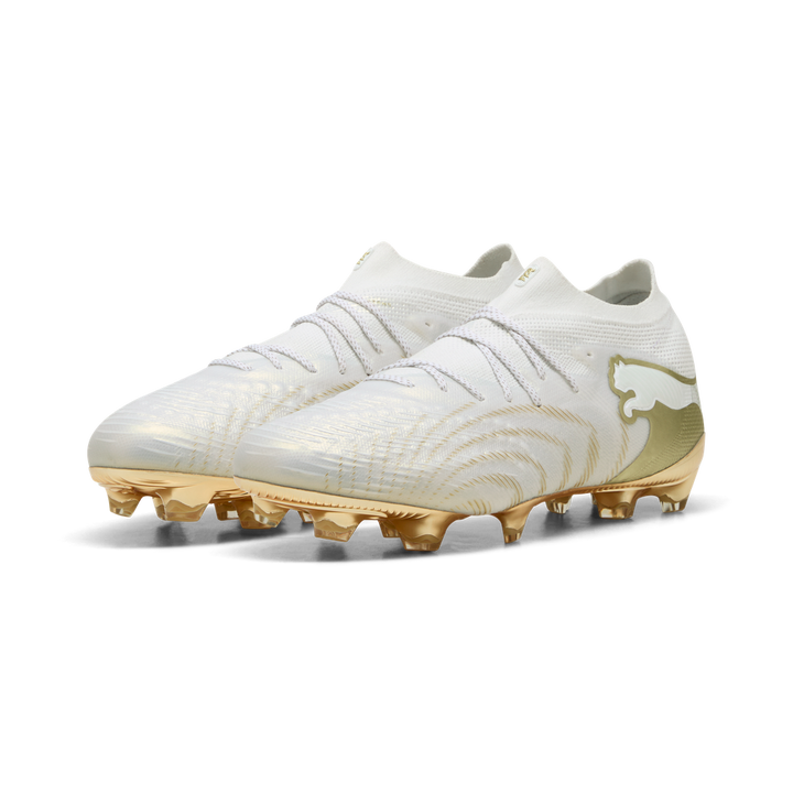 Future 9 Ultimate FG - White / Metallic Gold