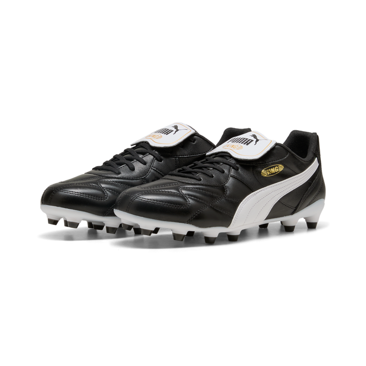 Puma King Top FG/AG Boots - Puma Black / Puma White / Puma Gold