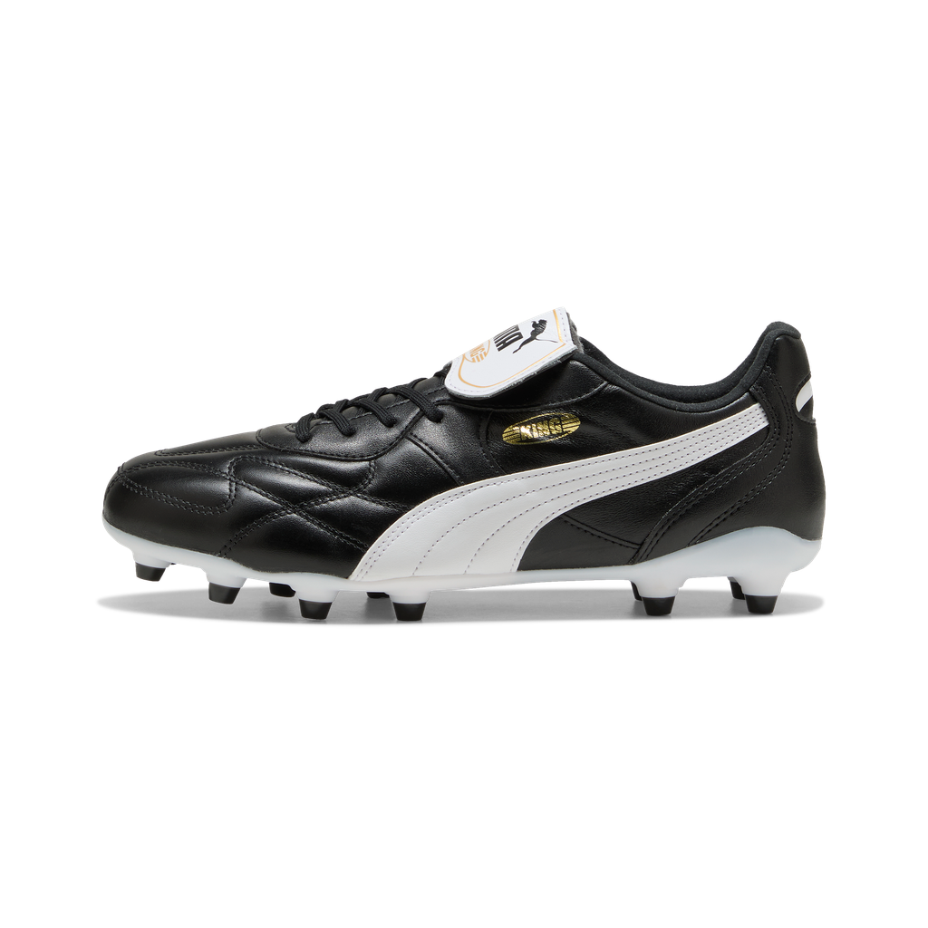 Puma King Top FG/AG Boots - Puma Black / Puma White / Puma Gold