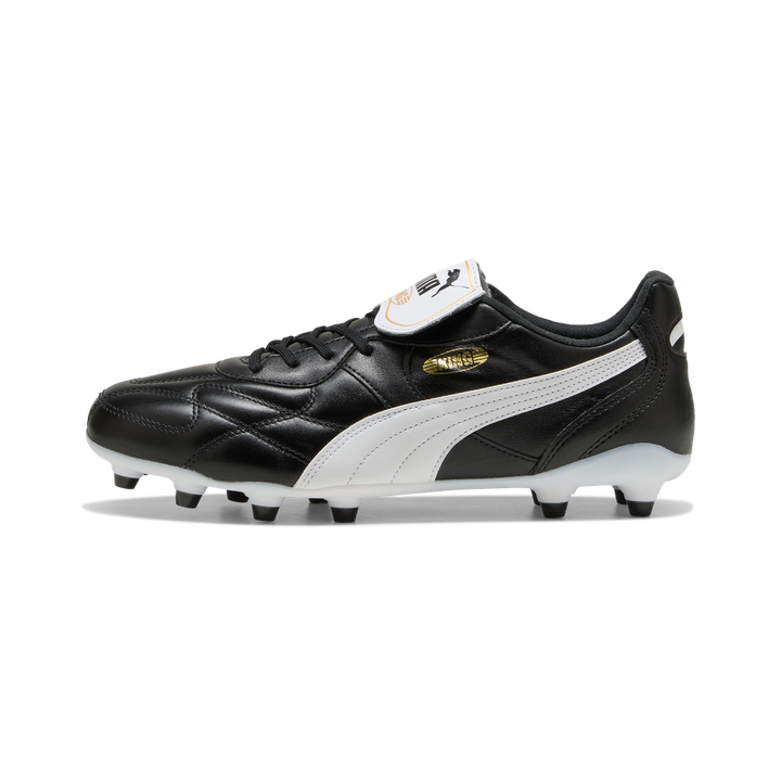 Puma King Top FG/AG Boots - Puma Black / Puma White / Puma Gold