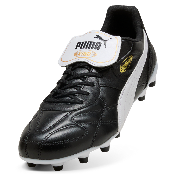 Puma King Top FG/AG Boots - Puma Black / Puma White / Puma Gold