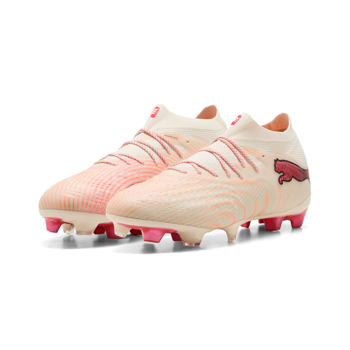 Puma Future 9 Ultimate FG - Beige / Red