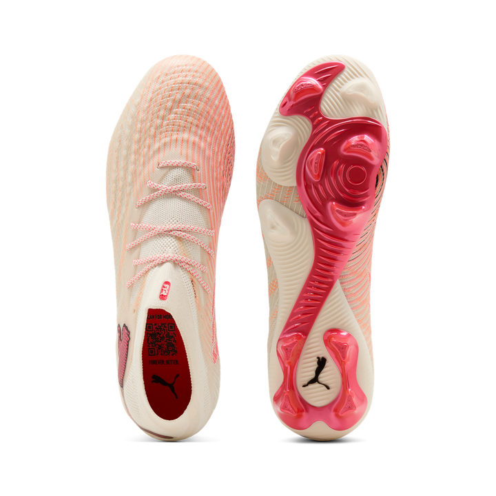 Puma Future 9 Ultimate FG - Beige / Red