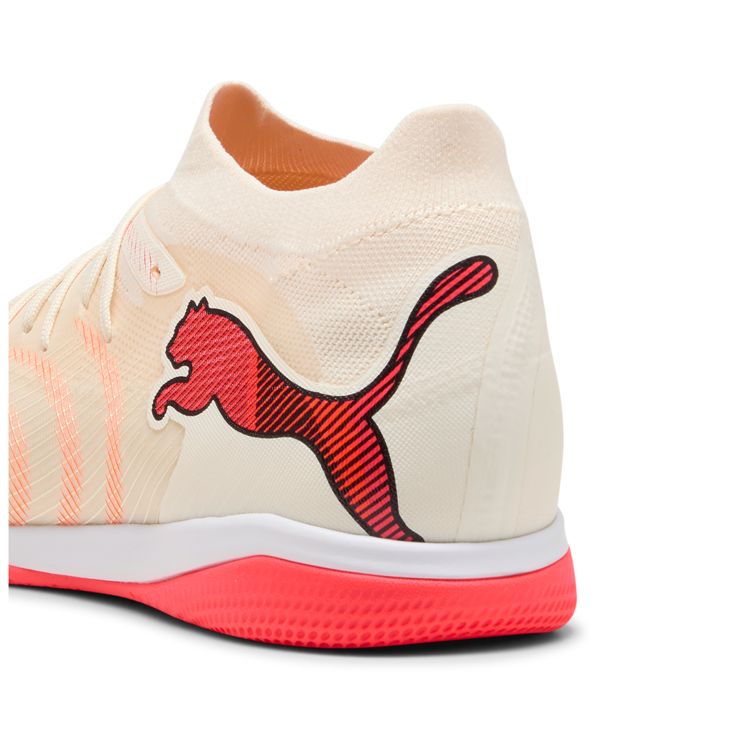 Puma Future Match 9 Indoor Trainer - Beige / Red