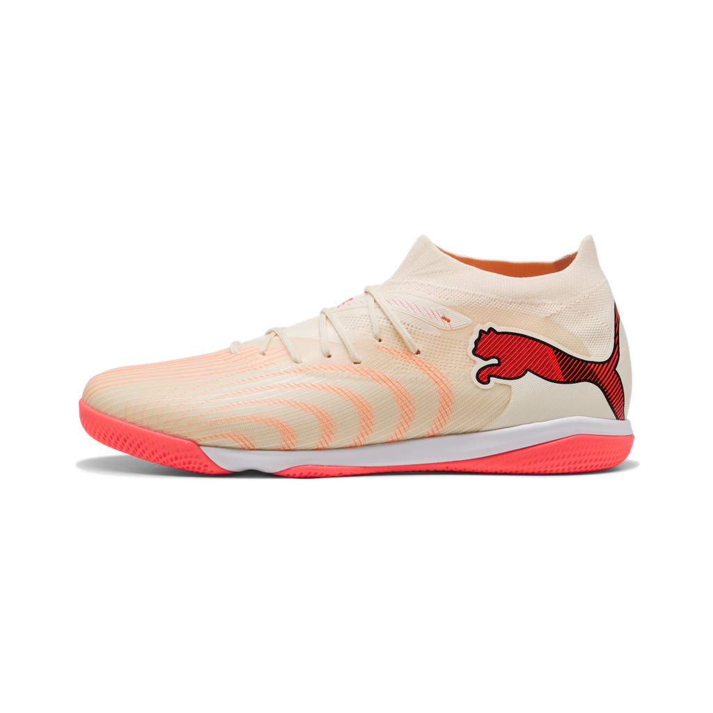 Puma Future Match 9 Indoor Trainer - Beige / Red