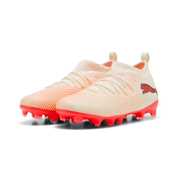 Puma Future 9 Match FG/AG Junior - Beige / Red