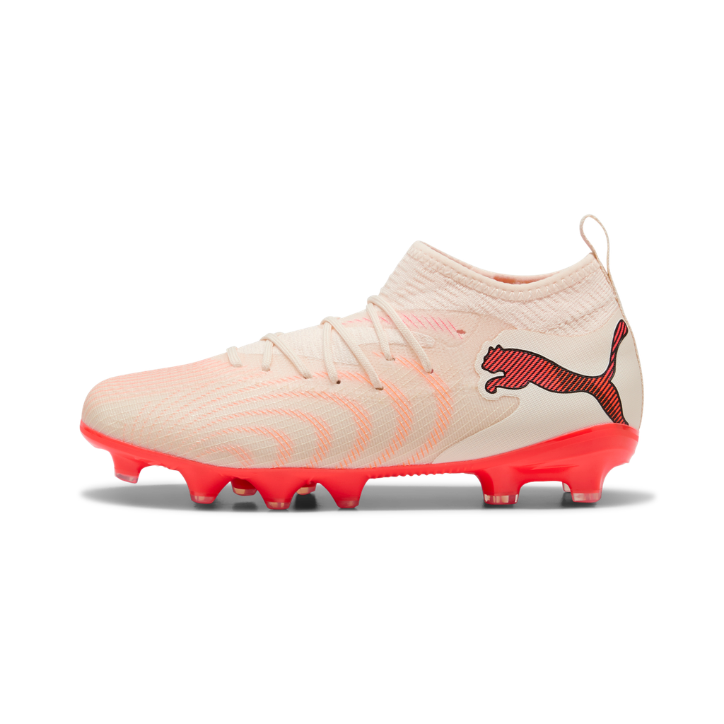 Puma Future 9 Match FG/AG Junior - Beige / Red