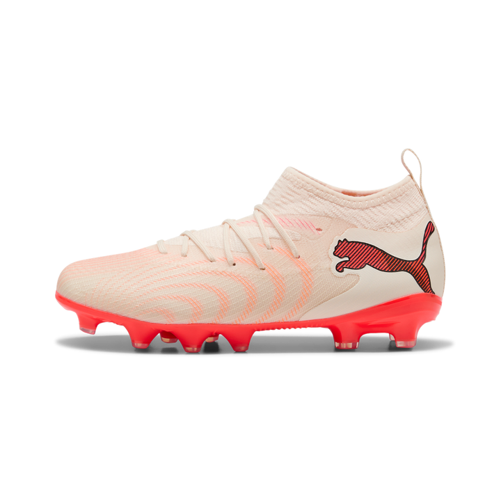 Puma Future 9 Match FG/AG Junior - Beige / Red