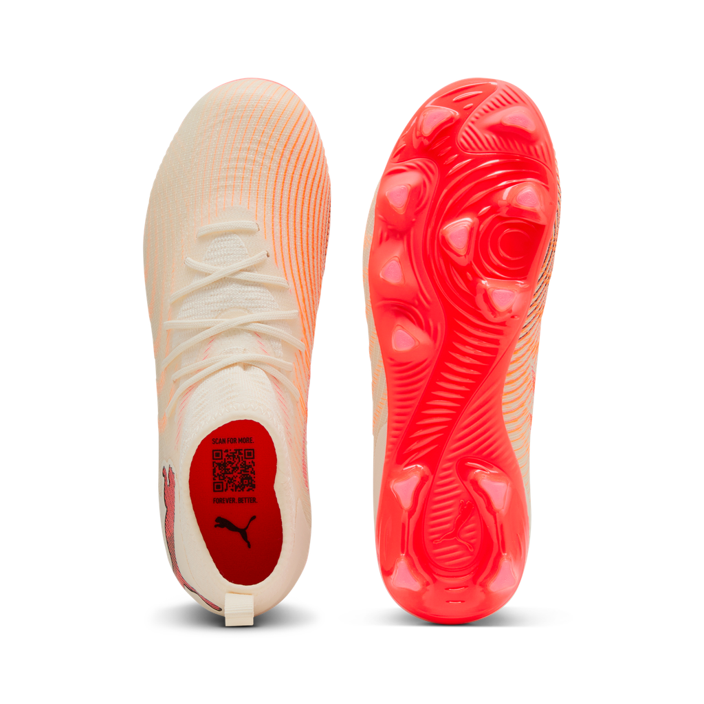 Puma Future 9 Match FG/AG Junior - Beige / Red