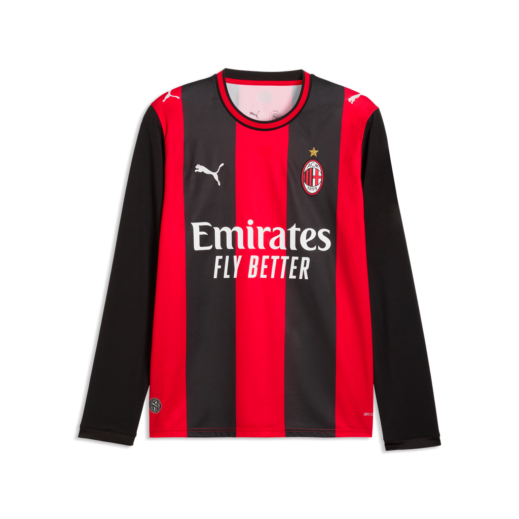 AC Milan 26/27 Home Jersey Long Sleeve