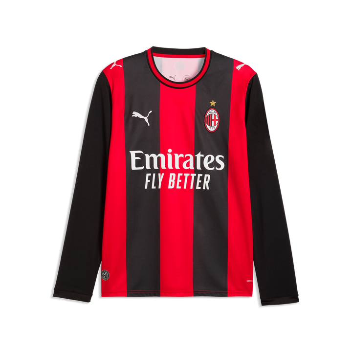 AC Milan 26/27 Home Jersey Long Sleeve
