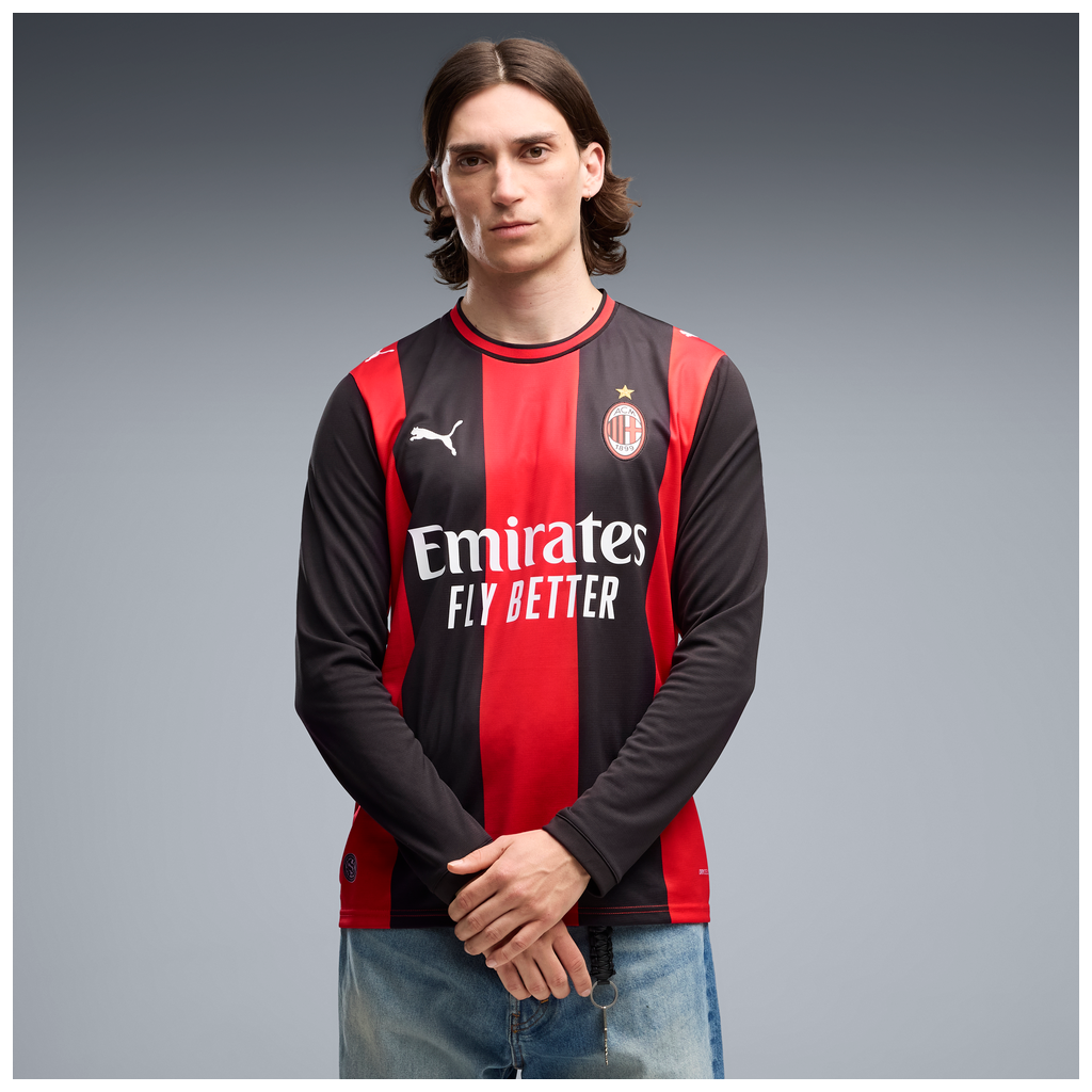 AC Milan 26/27 Home Jersey Long Sleeve