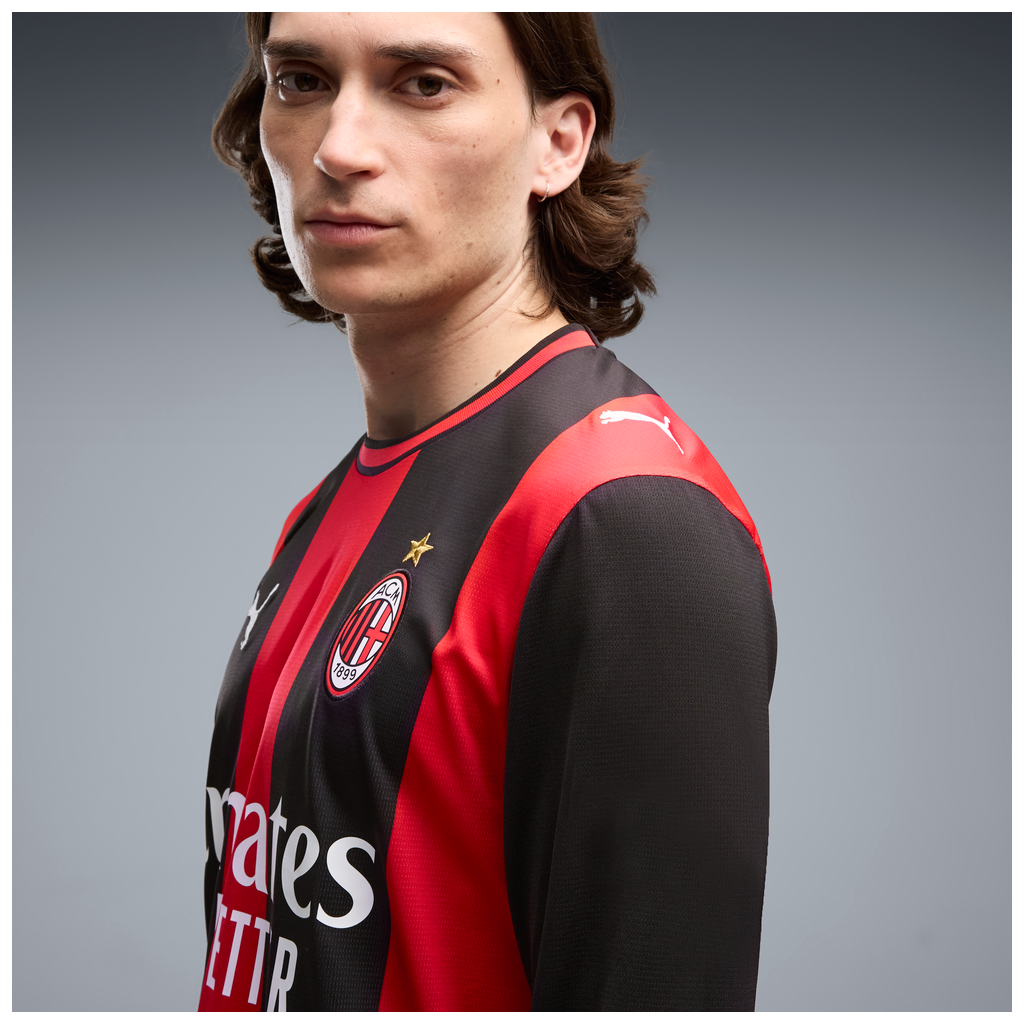 AC Milan 26/27 Home Jersey Long Sleeve