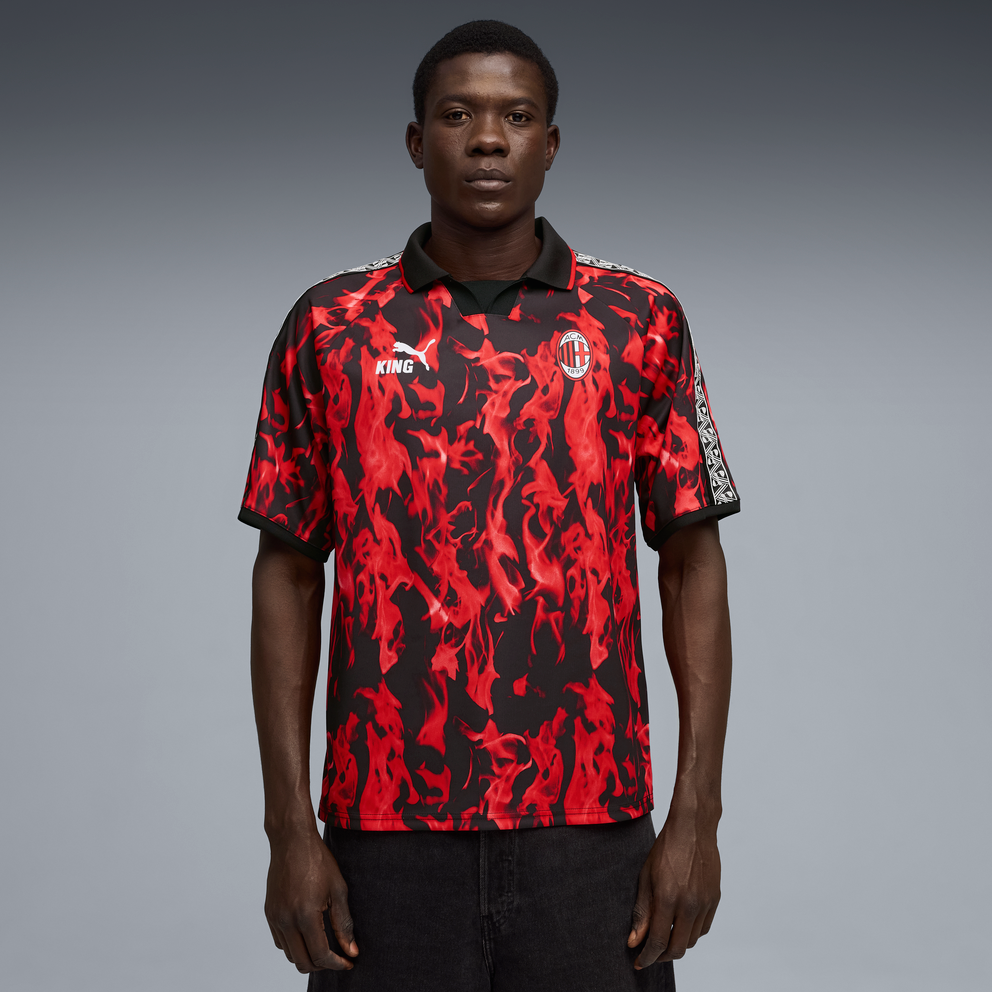 AC Milan Red And Black Jersey King Collection