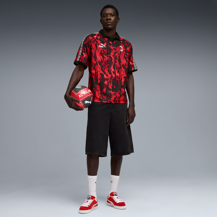 AC Milan Red And Black Jersey King Collection