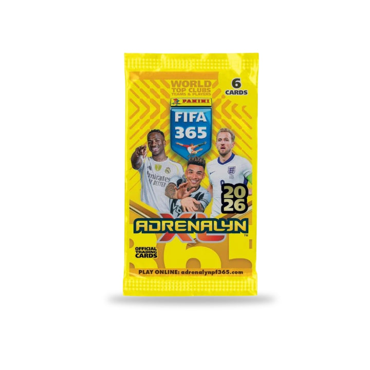 Panini FIFA 365 Adrenalyn XL 2026 Soccer - Trading Card Pack (6 cards)