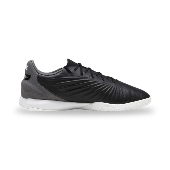 Light gray sneaker with white sole on a white background