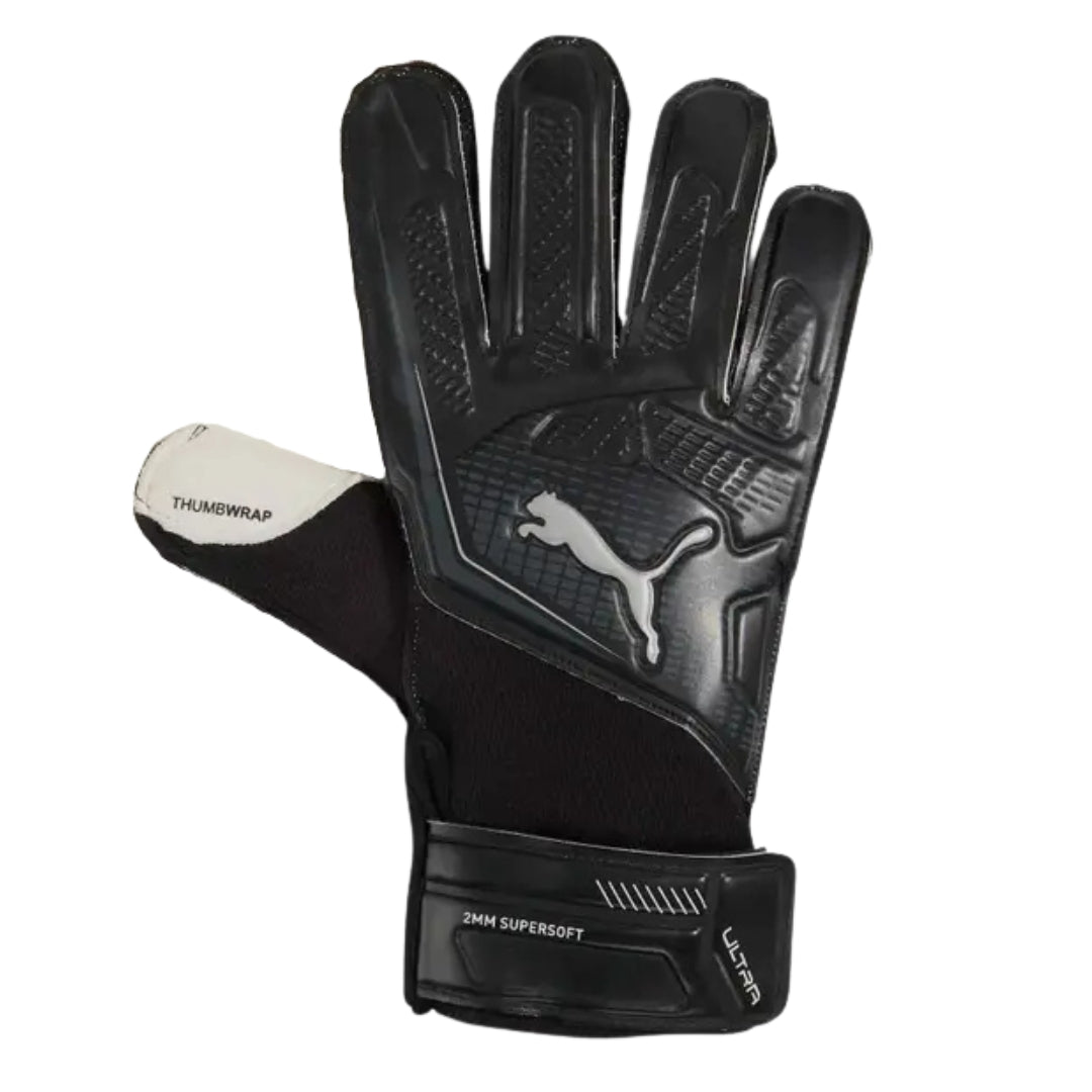 Puma Goal Keeper Gloves - Ultra Play RC - Black / Silver