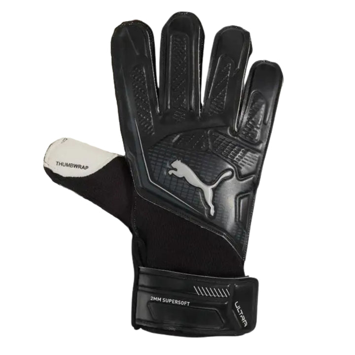 Puma Goal Keeper Gloves - Ultra Play RC - Black / Silver
