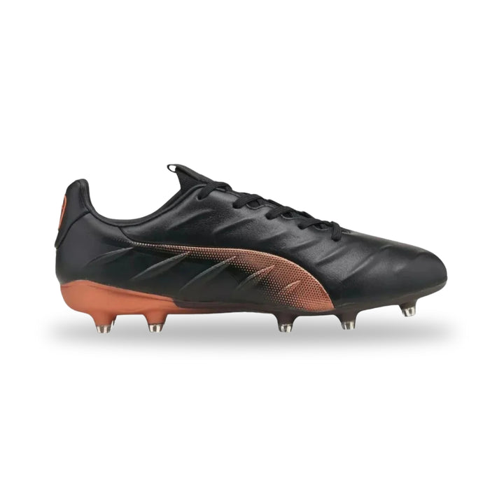 Puma King Platinum 21 FG/AG Boots - Black / Red