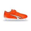 Puma Ultra Play V Junior FG/AG Boots - Orange / White / Blue