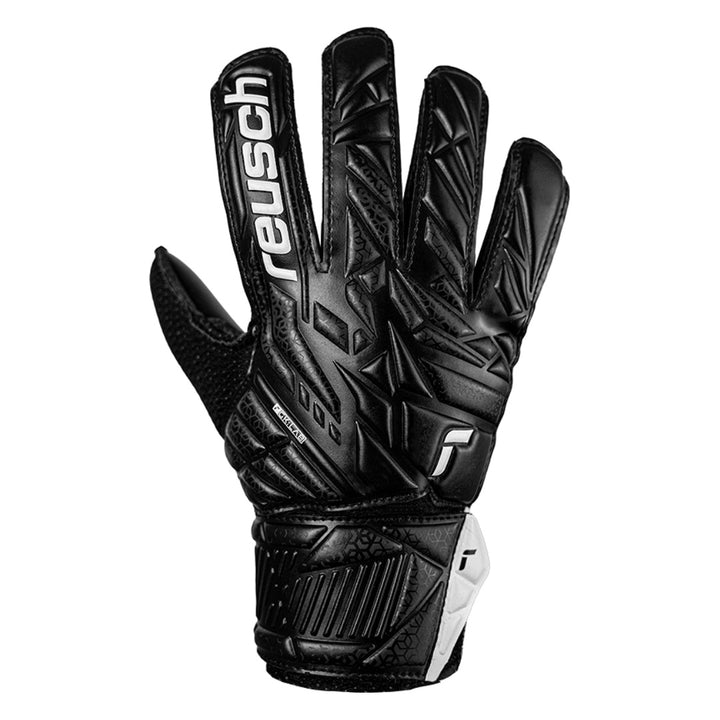 Black Reusch glove on a white background