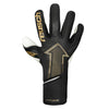 Black and gold glove with Reusch branding on a white background