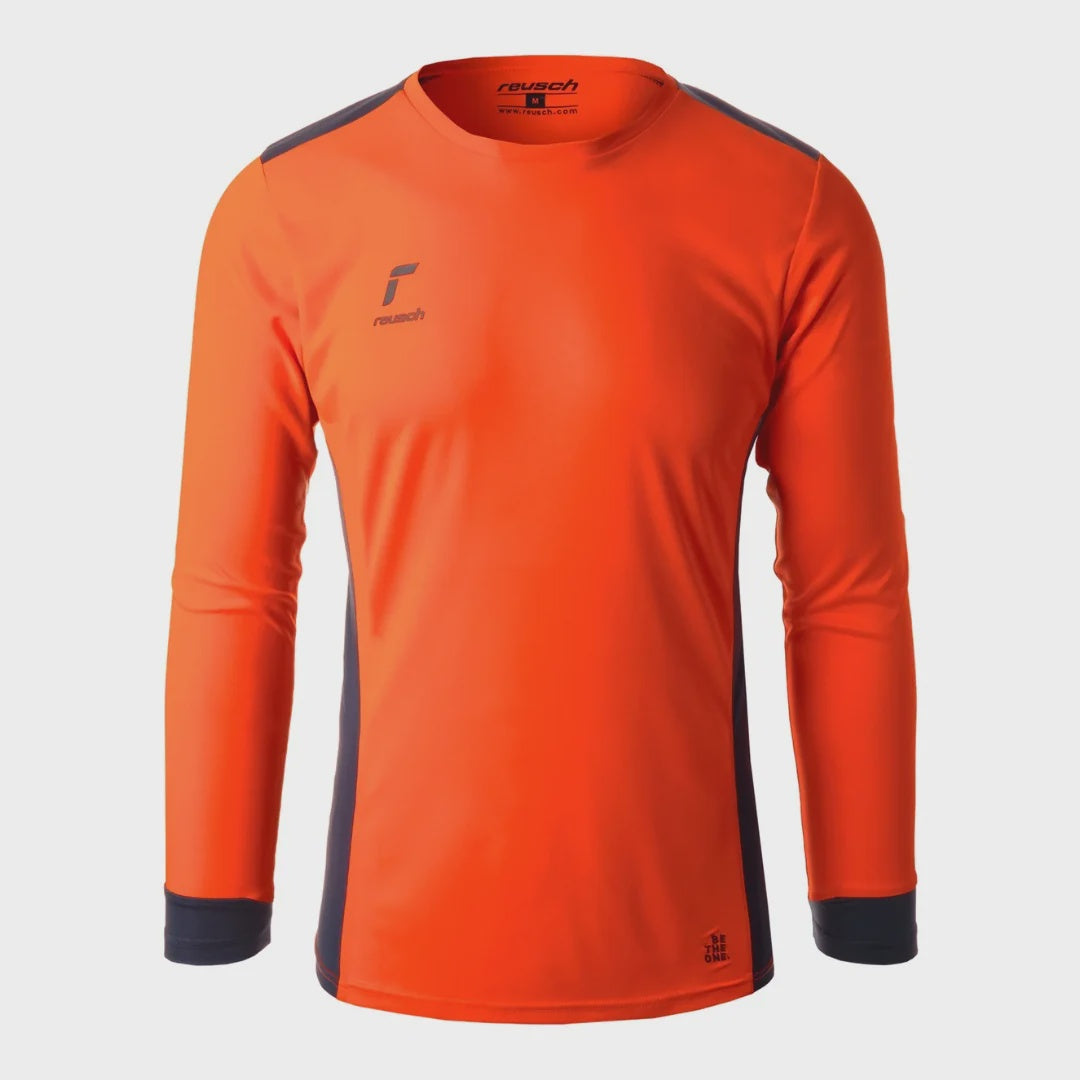 Reusch Match Longsleeve Padded Jersey  – Shocking Orange / Blue