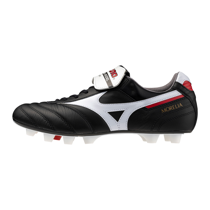 Mizuno Morelia II Made In Japan FG - Black/White/Chinese Red