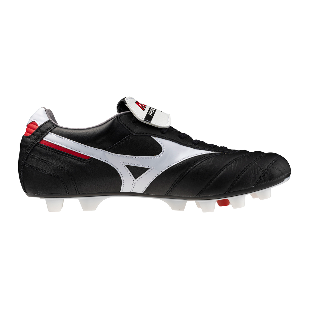 Mizuno Morelia II Made In Japan FG - Black/White/Chinese Red