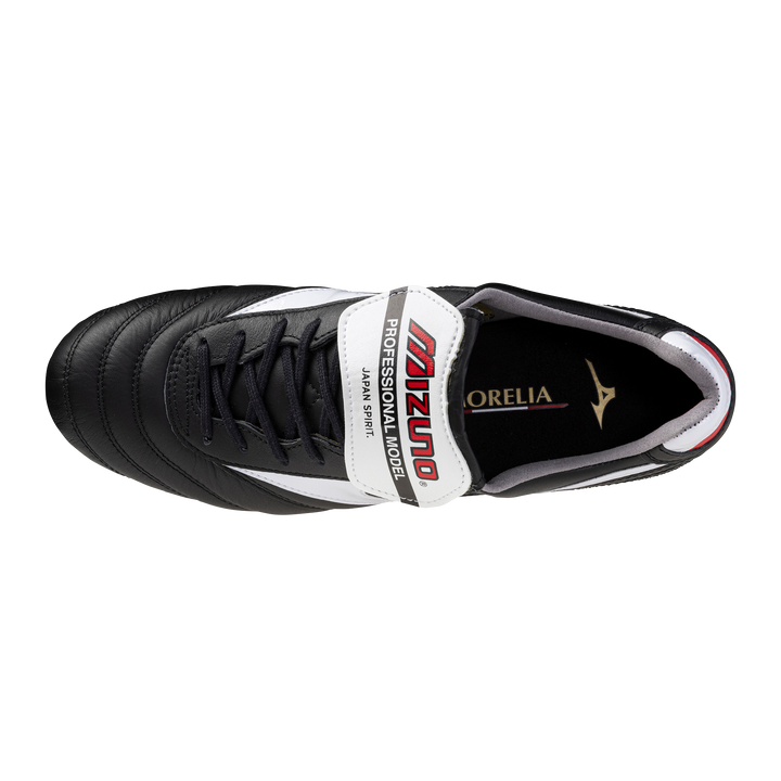 Mizuno Morelia II Made In Japan FG - Black/White/Chinese Red