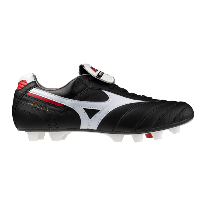 Mizuno Morelia II Made In Japan FG - Black/White/Chinese Red