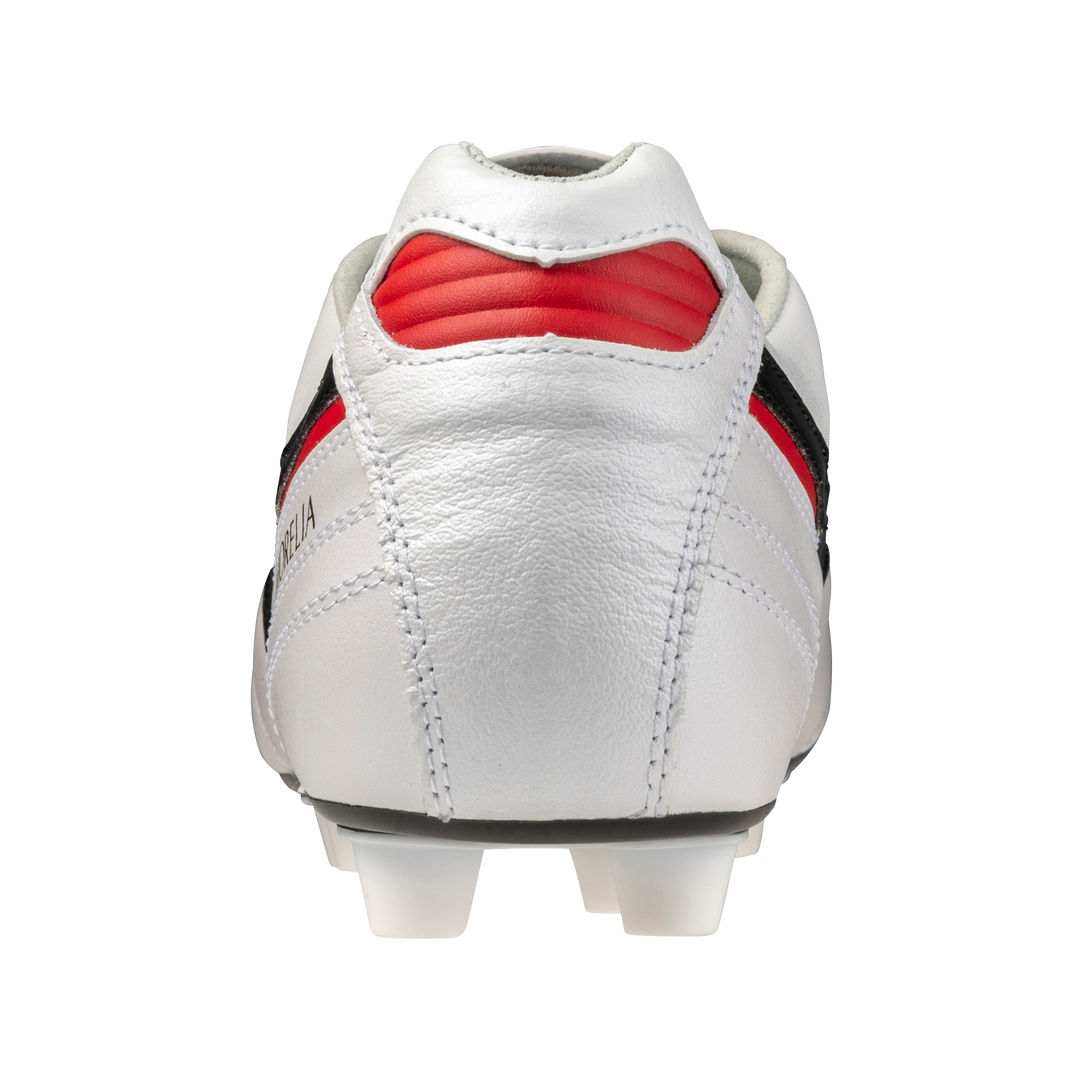 Mizuno Morelia II Made In Japan FG - White/Black/Chinese Red