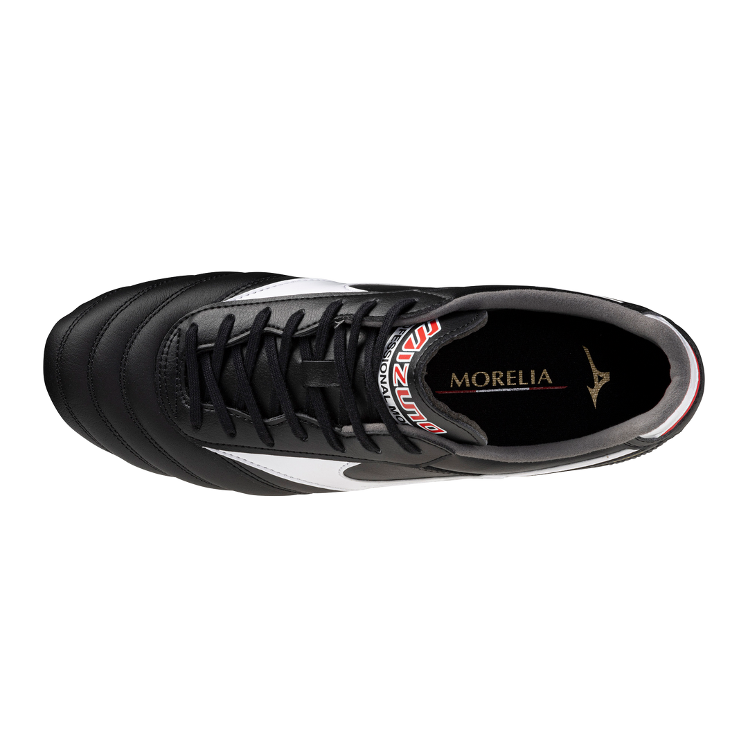 Morelia II Pro FG - Black / White / Chinese Red