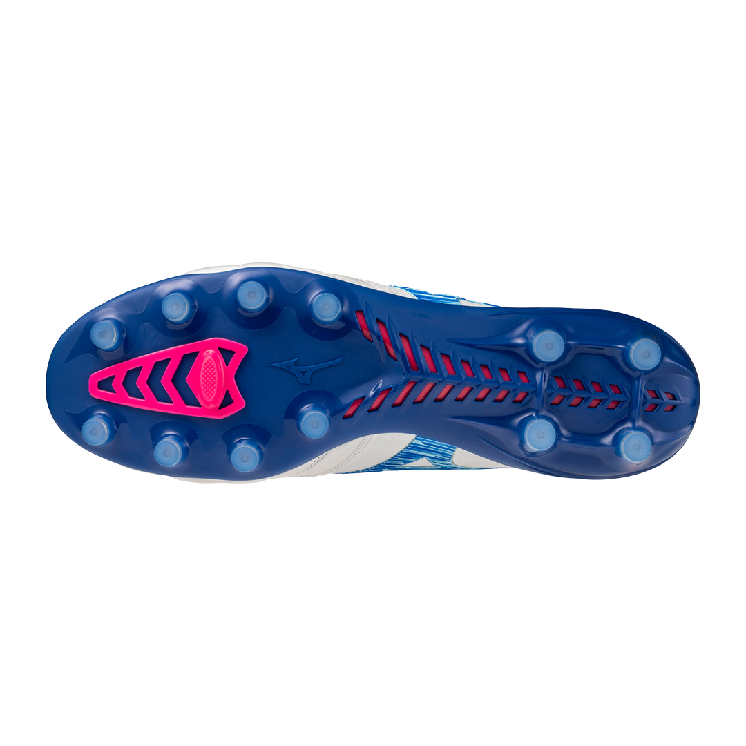 Mizuno Morelia Neo IV β Made In Japan FG - White/Tanager Turquoise/Pink Tetra