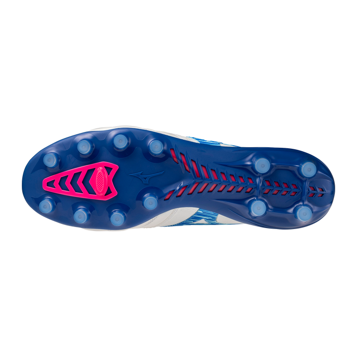 Mizuno Morelia Neo IV β Made In Japan FG - White/Tanager Turquoise/Pink Tetra