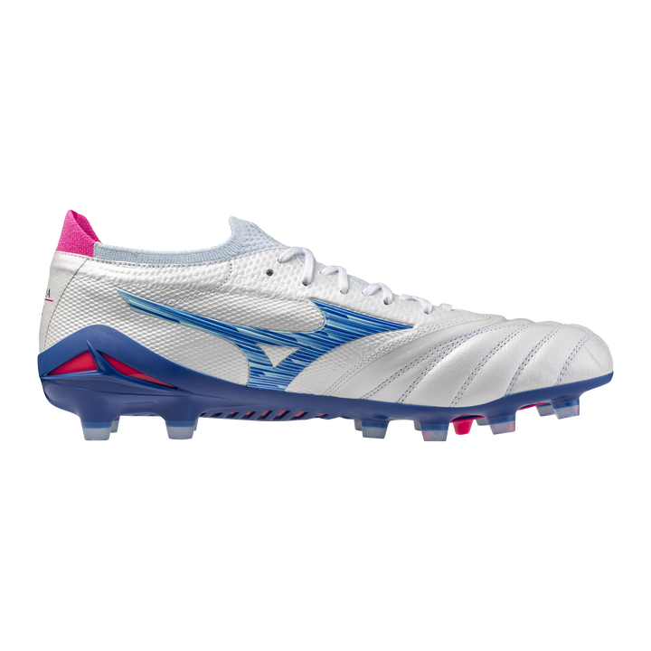 Mizuno Morelia Neo IV β Made In Japan FG - White/Tanager Turquoise/Pink Tetra