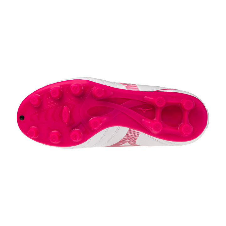 Monarcida III Neo Select Junior FG - White / Fuschia Purple