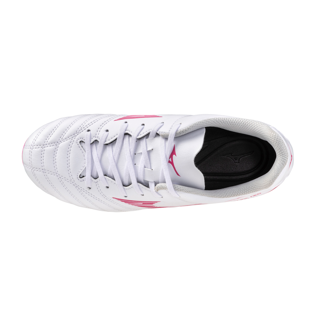 Monarcida III Neo Select Junior FG - White / Fuschia Purple