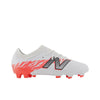 New Balance Furon Team Junior V8 FG - White / Energy Red / Black