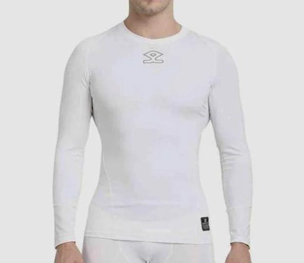 Shrey Baselayer Long Sleeve White