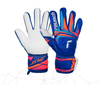 Reusch Attrakt Grip - Sharp Blue / White / Shocking Orange