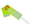 Captains Armband With Retention Band-Neon