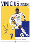 Vinicius junior Canvas Poster 42cm x 30cm
