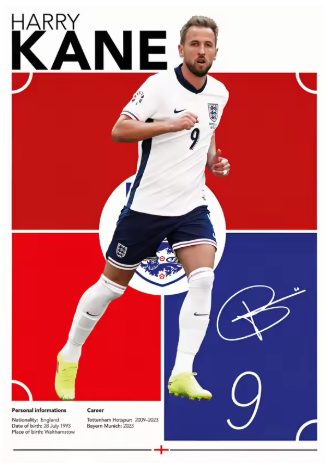 Kane Canvas Poster 42cm x 30cm