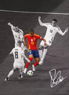Lamine Yamal Spain Canvas Poster 45X30cm