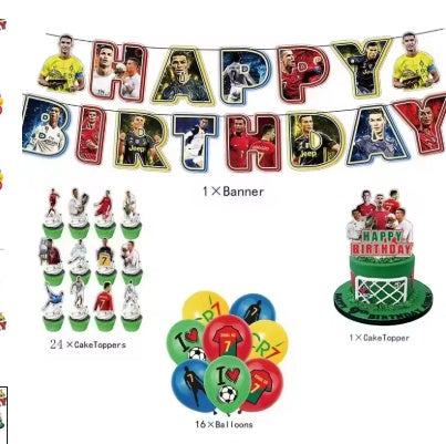 Ronaldo Birthday Decoration