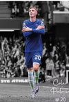 Cole Palmer Chelsea Canvas Poster 45X30cm