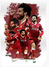 M Salah  Liverpool  Canvas Poster 45X30cm