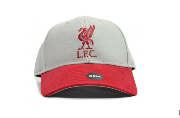 Liverpool Two Tone Strapback Cap - RED/GREY